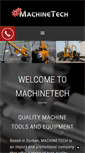 Mobile Screenshot of machinetech.co.za
